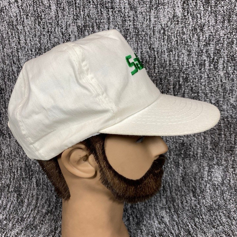Vintage Salem Cigarettes Snapback Hat White Green Tobacco Promo 90s Cap OSFM - Picture 9 of 11